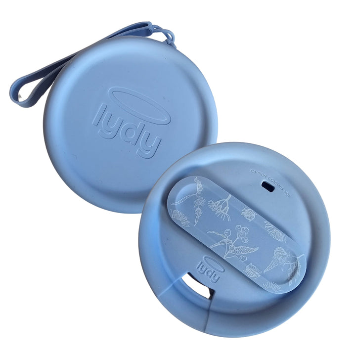 Reusable Lid - Limited Edition Flowers- Berry