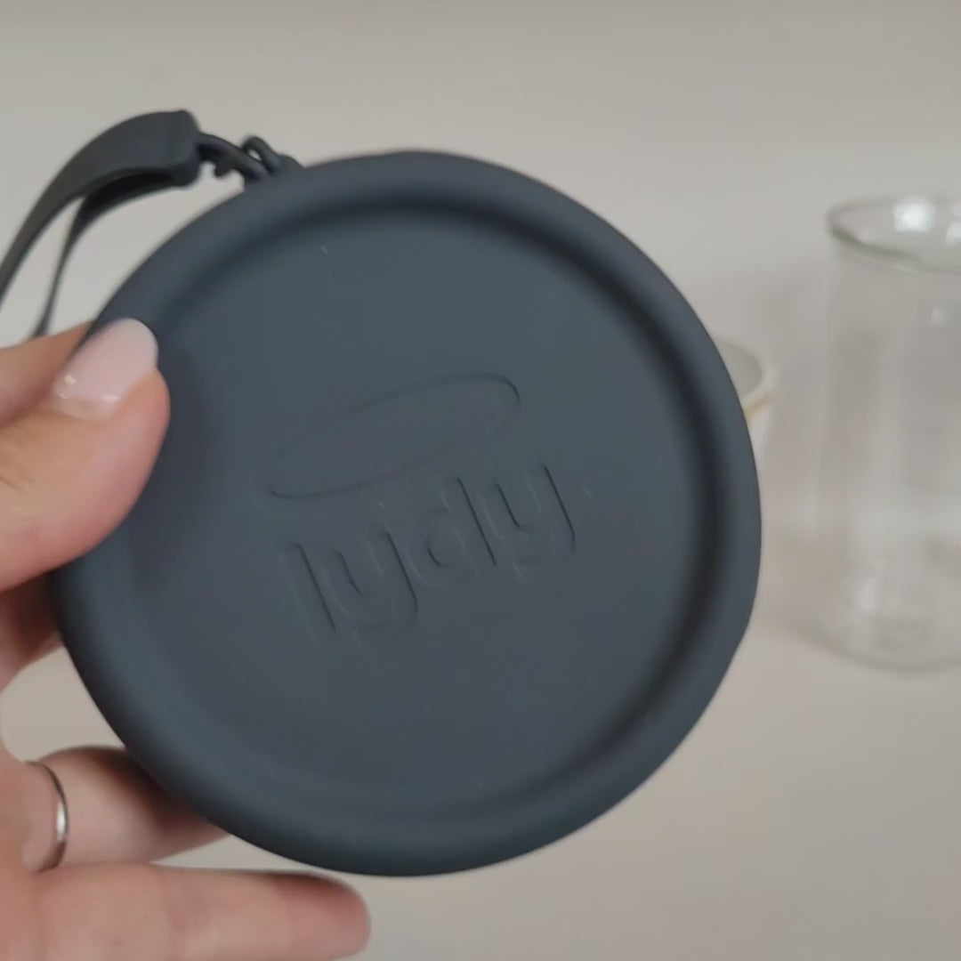 Reusable Lid - Liquorice - Lydy